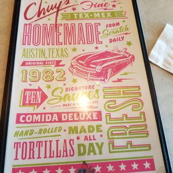 Chuy's - Tex-Mex Near Me - Jacksonville, Florida Chuy's - Tex-Mex Near Me - Jacksonville, Florida