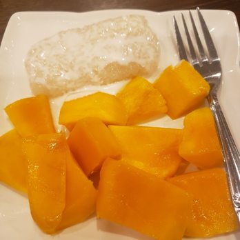 Thai Spoons - Sticky rice w/ mango! - Thai Near Me - Sunnyvale, California