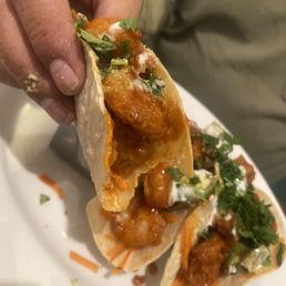 Honey Chipotle Shrimp Tacos