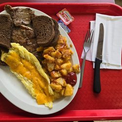 Forest Hills Diner - Steak and Eggs..so nice I posted twice!