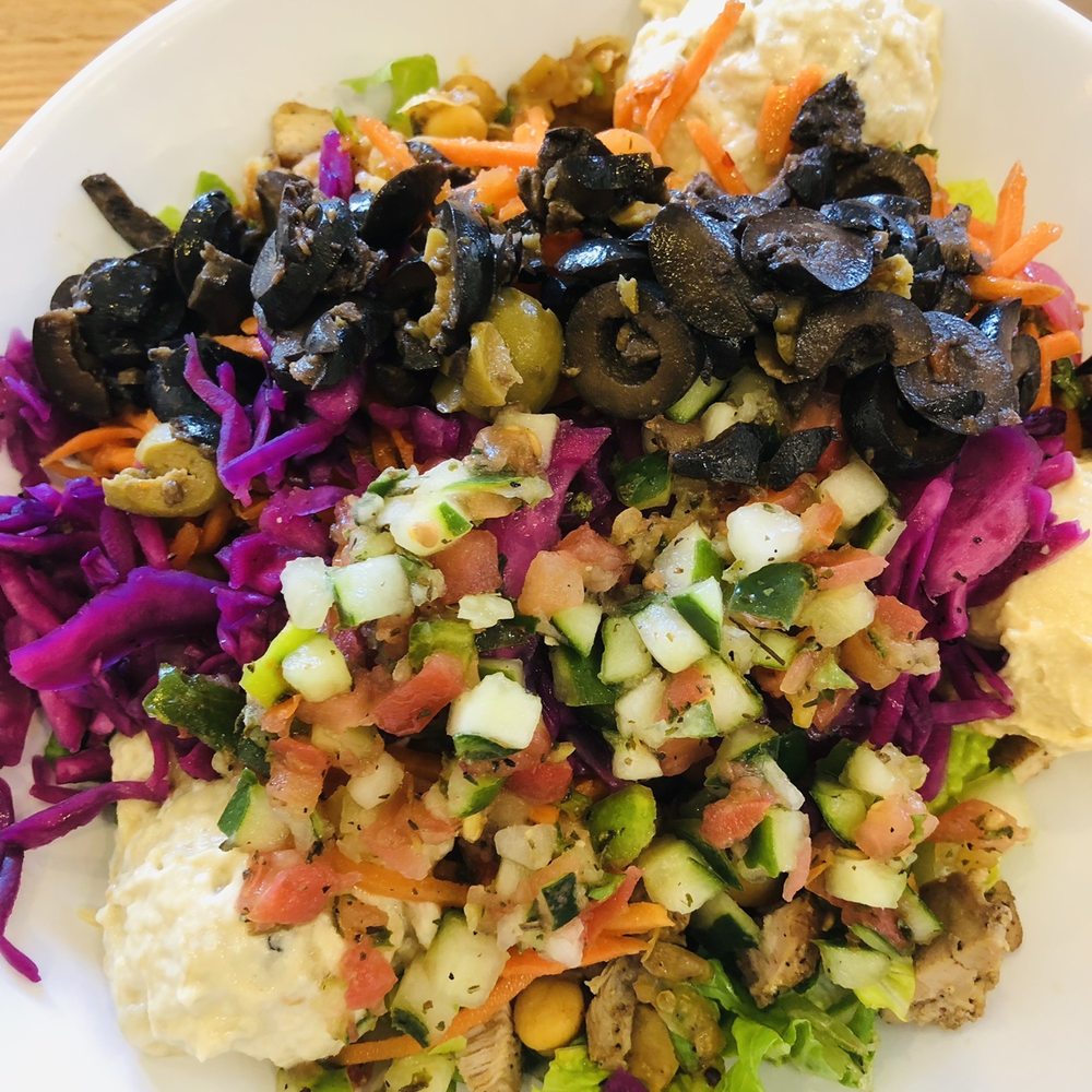Anzo - My ch Clem salad bowl - Mediterranean Near Me - Boynton Beach, Florida