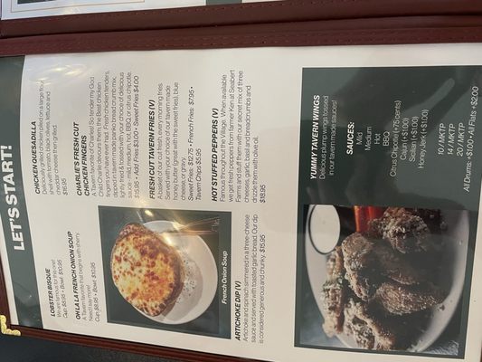 Menu photo 1 Glen Park Tavern Williamsville, NY