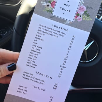 Hey Sugar - Sugaring Near Me - Newport Beach, California