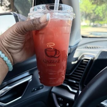 Qazzaz Coffee - Strawberry Lemonade Refresher MMMMMMM - Coffee & Tea Near Me - Allen Park, Michigan Qazzaz Coffee - Strawberry Lemonade Refresher MMMMMMM - Coffee & Tea Near Me - Allen Park, Michigan