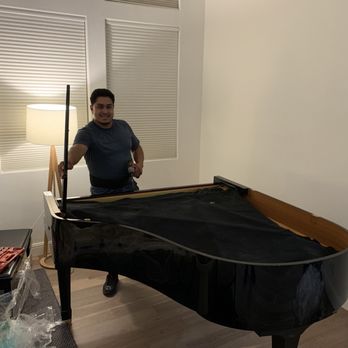 No Load Is Too Small - Moving this baby grand piano - Movers Near Me No Load Is Too Small - Moving this baby grand piano - Movers Near Me