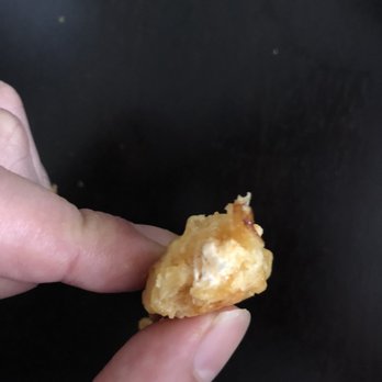 Koco Table - Shrimp cut in half. Dry, and it actually crumbles. - Korean Near Me - Evanston, Illinois