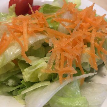 Angleton Seafood - Green salad with honey mustard - Seafood Near Me - Angleton, Texas