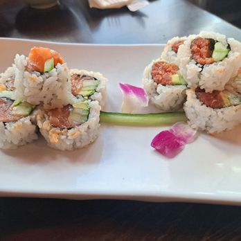 Toro Sushi By Jono's - Happy hour spicy tuna roll and spicy salmon roll - Sushi Bars Near Me - Eastvale, California Toro Sushi By Jono's - Happy hour spicy tuna roll and spicy salmon roll - Sushi Bars Near Me - Eastvale, California