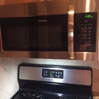 Valera Handyman - Over the range microwave that needed a bracket adjustment - Handyman Near Me