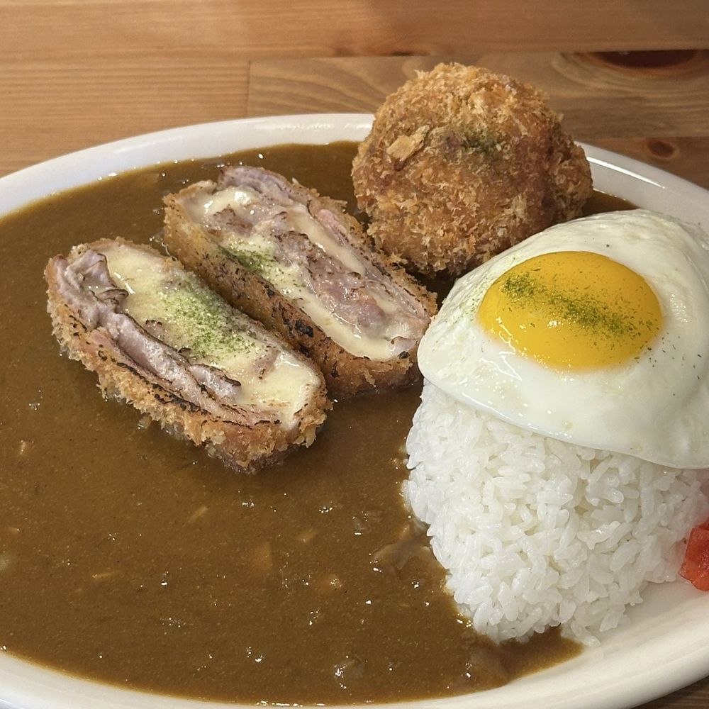 Lucky Pig - Curry Cheese Katsu - Korean Near Me - Whittier, California Lucky Pig - Curry Cheese Katsu - Korean Near Me - Whittier, California