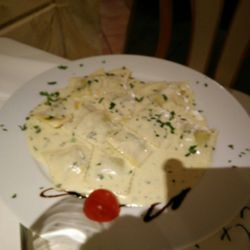 Da Lui - Ravioli spinach and Gorgonzola cheese