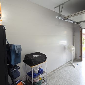 Tork Home Improvement - Trusscore panels in garage - General Contractors Near Me Tork Home Improvement - Trusscore panels in garage - General Contractors Near Me