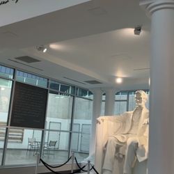 Abraham Lincoln Capitol Airport - SPI - Inside the airport walkway to rental cars