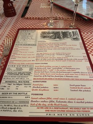 Menu photo 4 La Fontaine de Mars Paris, 75 Menu photo 4 La Fontaine de Mars Paris, 75