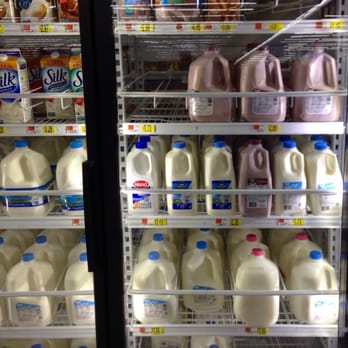 Walmart Supercenter - Milk department. - Department Stores Near Me - Northborough, Massachusetts