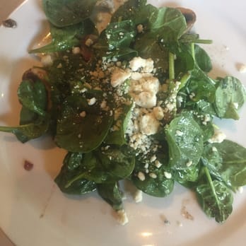 Andiamo - Spinach salad. Okay but okay to skip if you want to save on the calories - Italian Near Me - Bellevue, Washington