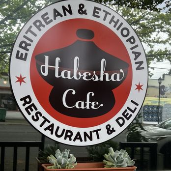 Habesha Cafe - Exterior sign - Ethiopian Near Me - Seattle, Washington