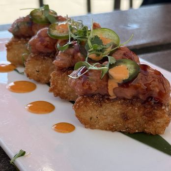 Bao Brewhouse - Bluefin Tuna Crispy Rice - Dim Sum Near Me - Denver, Colorado Bao Brewhouse - Bluefin Tuna Crispy Rice - Dim Sum Near Me - Denver, Colorado