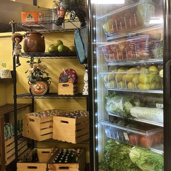 Cuco’s Burritos - Fresh produce in their fridge - Mexican Near Me - Redwood City, California