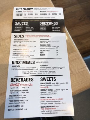 Menu photo 4 PDQ Chicken Pinellas Park, FL