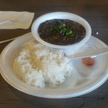 Marianas Grinds - Fritada/diniguan. It tastes really good, but a bit expensive at $14.00. - Hawaiian Near Me - Jacksonville, Florida