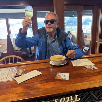 Fish House Grill - Movie star outdoors grandpa. - Seafood Near Me - Bar Harbor, Maine