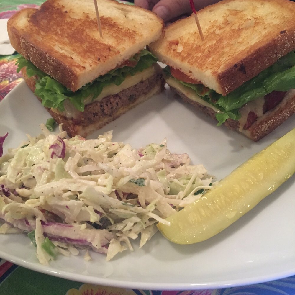 Redbud Cafe - The coleslaw is unique with roasted sesame seeds - Cafes Near Me - Blanco, Texas Redbud Cafe - The coleslaw is unique with roasted sesame seeds - Cafes Near Me - Blanco, Texas