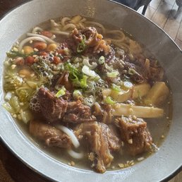 Beef brisket Guilin rice rice noodle soup Beef brisket Guilin rice rice noodle soup