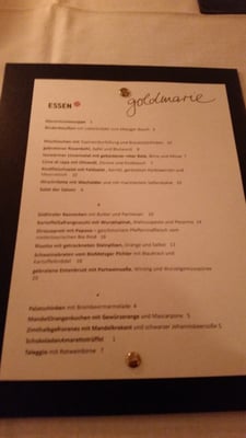 Menu photo 1 Goldmarie Munich, BY Menu photo 1 Goldmarie Munich, BY
