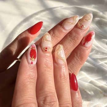 Josephine's Nail Spa - Lunar New Year Nails! - Nail Salons Near Me - Studio City, California