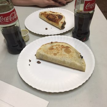 Benny's Corn Taqueria - Quesadillas and coke - Mexican Near Me - Tomball, Texas