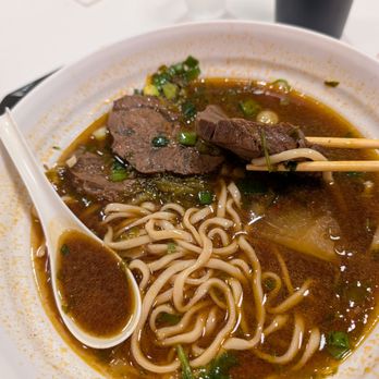Bafang Dumpling - Signature beef noodle soup with 4 very generous slices of beef - Taiwanese Near Me - San Gabriel, California Bafang Dumpling - Signature beef noodle soup with 4 very generous slices of beef - Taiwanese Near Me - San Gabriel, California