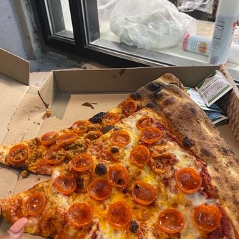 Fat Sully's Pizza - Slice of pepperoni and sausage/pepperoni ZA - Pizza Near Me - Kansas City, Missouri Fat Sully's Pizza - Slice of pepperoni and sausage/pepperoni ZA - Pizza Near Me - Kansas City, Missouri