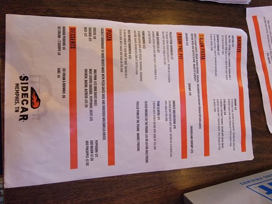 Menu photo 3 Side Car Cafe Memphis, TN