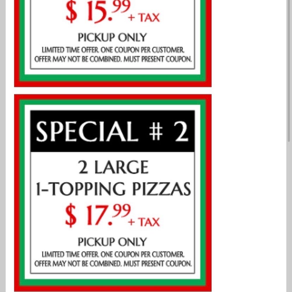 The coupon in question from THEIR WEBSITE! Which we were told by the older lady "doesn't exist!"