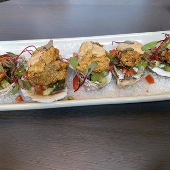 Haywire - Fried Texas gulf oysters - New American Near Me - Dallas, Texas