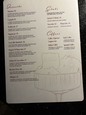 Menu photo 4 DaVinci's Marco Island, FL