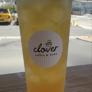 Clover Coffee & Boba - Lychee iced tea - Coffee & Tea Near Me - Ventura, California Clover Coffee & Boba - Lychee iced tea - Coffee & Tea Near Me - Ventura, California