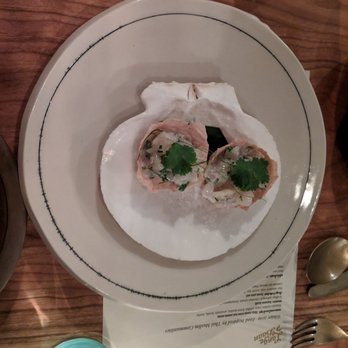 Langbaan - Scallop appetizer - Thai Near Me - Portland, Oregon