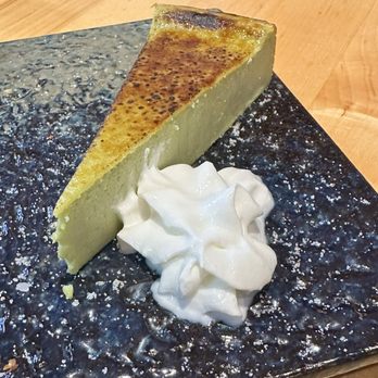 Hamono Sushi - Matcha cheesecake - Japanese Near Me - Portland, Oregon Hamono Sushi - Matcha cheesecake - Japanese Near Me - Portland, Oregon
