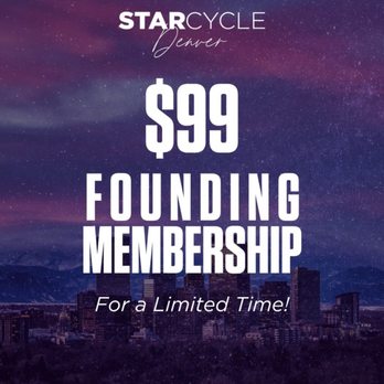 StarCycle Denver - First 200 members get this smoking deal!! - Cycling Classes Near Me - Denver, Colorado StarCycle Denver - First 200 members get this smoking deal!! - Cycling Classes Near Me - Denver, Colorado