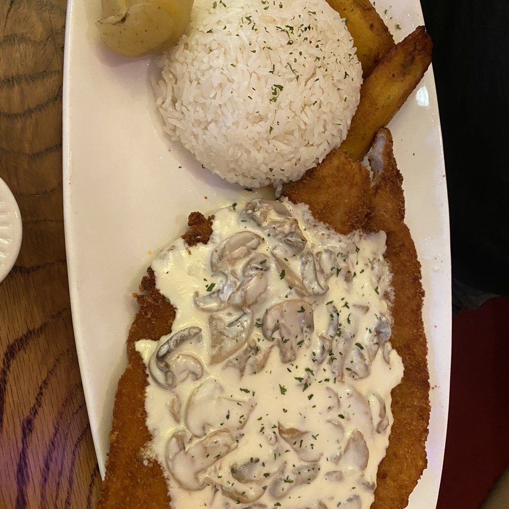 Noches De Colombia - Breaded fish Special - Pescado ok empanizado especial - Colombian Near Me - Mineola, New York Noches De Colombia - Breaded fish Special - Pescado ok empanizado especial - Colombian Near Me - Mineola, New York