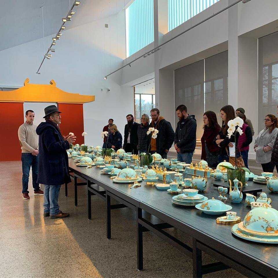 Social spots from Alfred Ceramic Art Museum