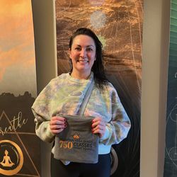 Mountain Yoga Sandy - 750 classes for Christine!