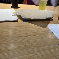 This is all I have to show, this was 45 minutes of waiting for our food.