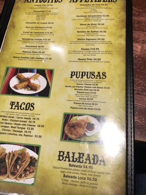Menu photo 6 Tipicos Los Reyes Manassas, VA Menu photo 6 Tipicos Los Reyes Manassas, VA