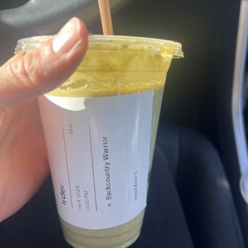Elixir Superfood & Juice - Backcountry warrior smoothie. Disgusting - Gluten-Free Near Me - Reno, Nevada Elixir Superfood & Juice - Backcountry warrior smoothie. Disgusting - Gluten-Free Near Me - Reno, Nevada