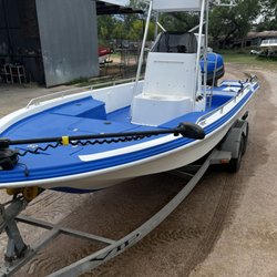 Gemco - Complete cockpit refinish with blue Grizzly Grip