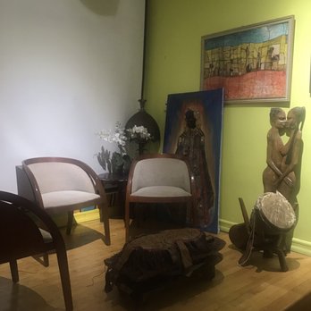 Joloff - A beautiful altar/ stage fitted with a projector - used for a comedy show that used to happen on Fridays. - Senegalese Near Me - Brooklyn, New York