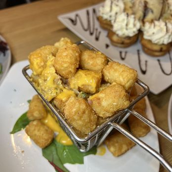 Hide Out Cafe - Cheddar Tater Tots - Coffee & Tea Near Me - Rowland Heights, California Hide Out Cafe - Cheddar Tater Tots - Coffee & Tea Near Me - Rowland Heights, California